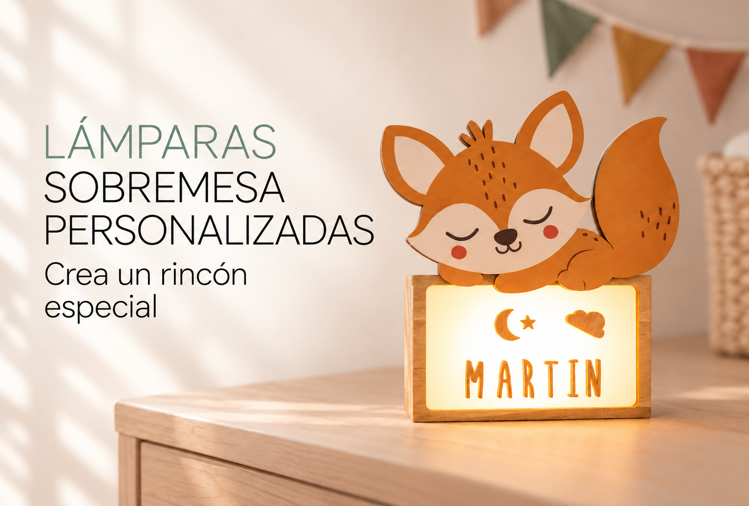LÁMPARAS SOBREMESA